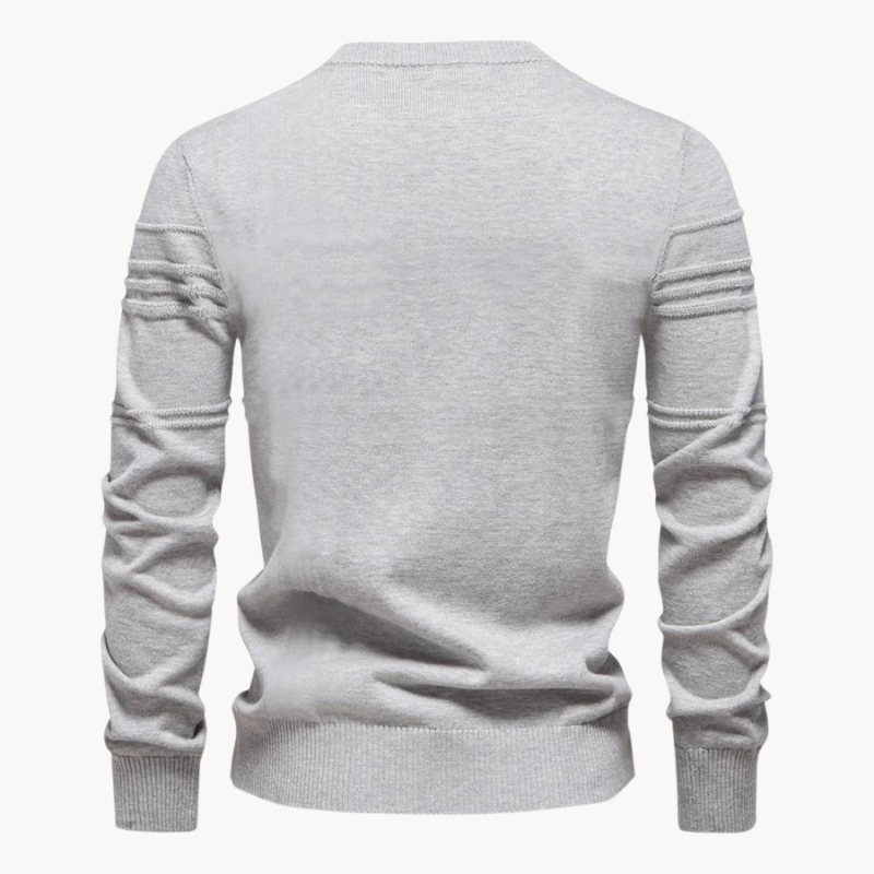 Helvano | Kariertes Strickpullover für Herren