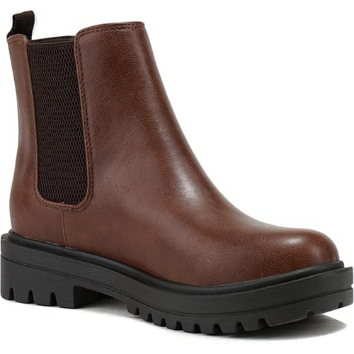 Helvano | Chelsea Stiefeletten mit niedrigem Absatz für Damen