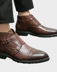 Helvano | Herren-Stiefel mit Doppelschnalle