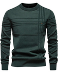 Helvano | Kariertes Strickpullover für Herren