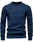 Helvano | Kariertes Strickpullover für Herren