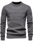 Helvano | Kariertes Strickpullover für Herren
