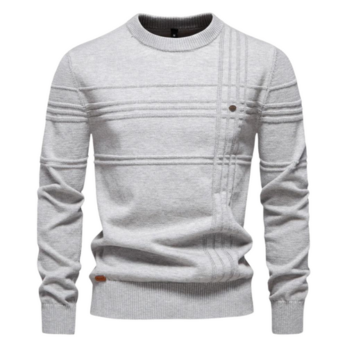 Helvano | Kariertes Strickpullover für Herren