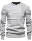 Helvano | Kariertes Strickpullover für Herren