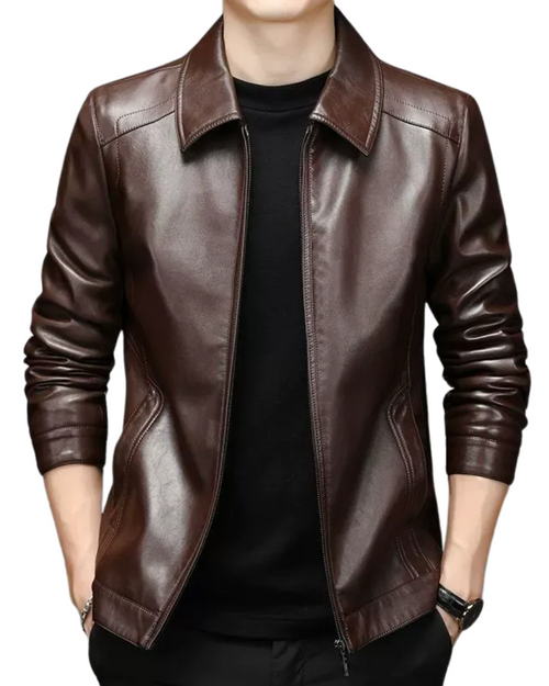 Helvano | Lässige Lederjacke für Herren