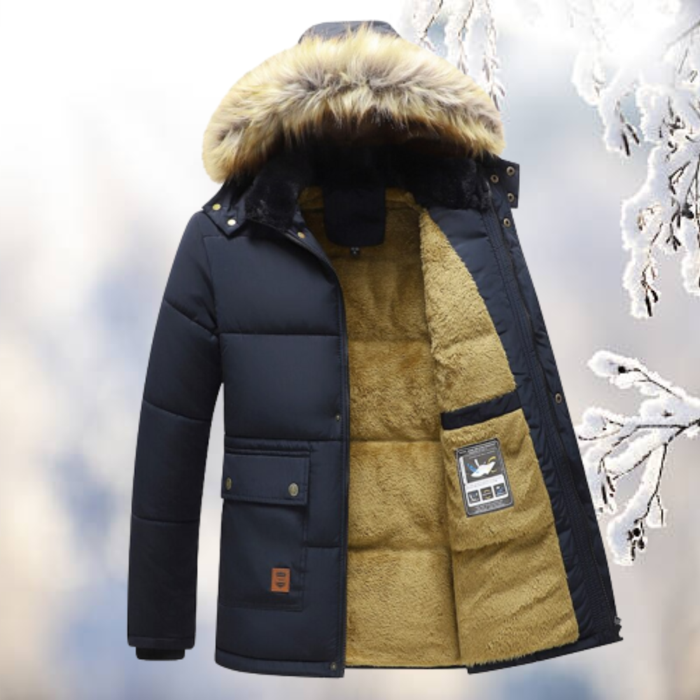 Helvano | Damen-Parka mit Fellkapuze