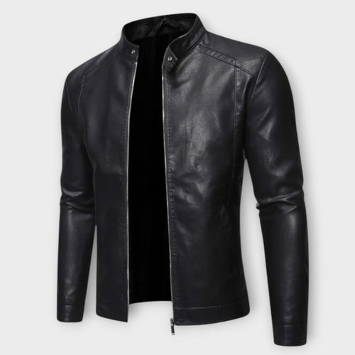 Helvano | Urbane Herrenjacke in Schwarz