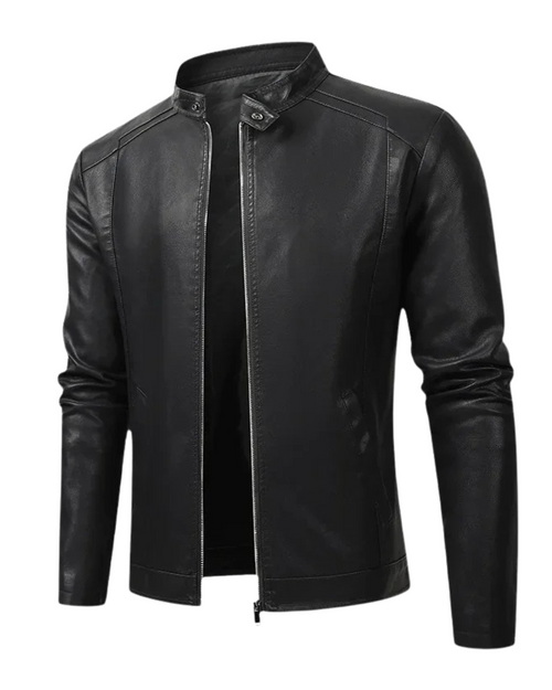 Helvano | Bikerjacke aus Kunstleder für Herren