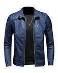 Helvano | Herren-Lederjacke mit Kragen