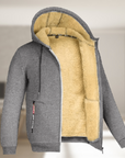 Helvano | Herren Winterjacke mit Kapuze und Fleece