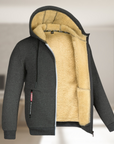 Helvano | Herren Winterjacke mit Kapuze und Fleece