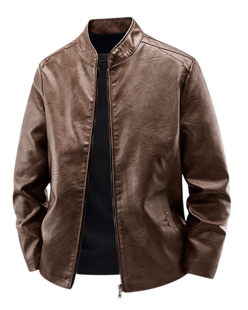 Helvano | Bikerjacke aus Kunstleder für Herren