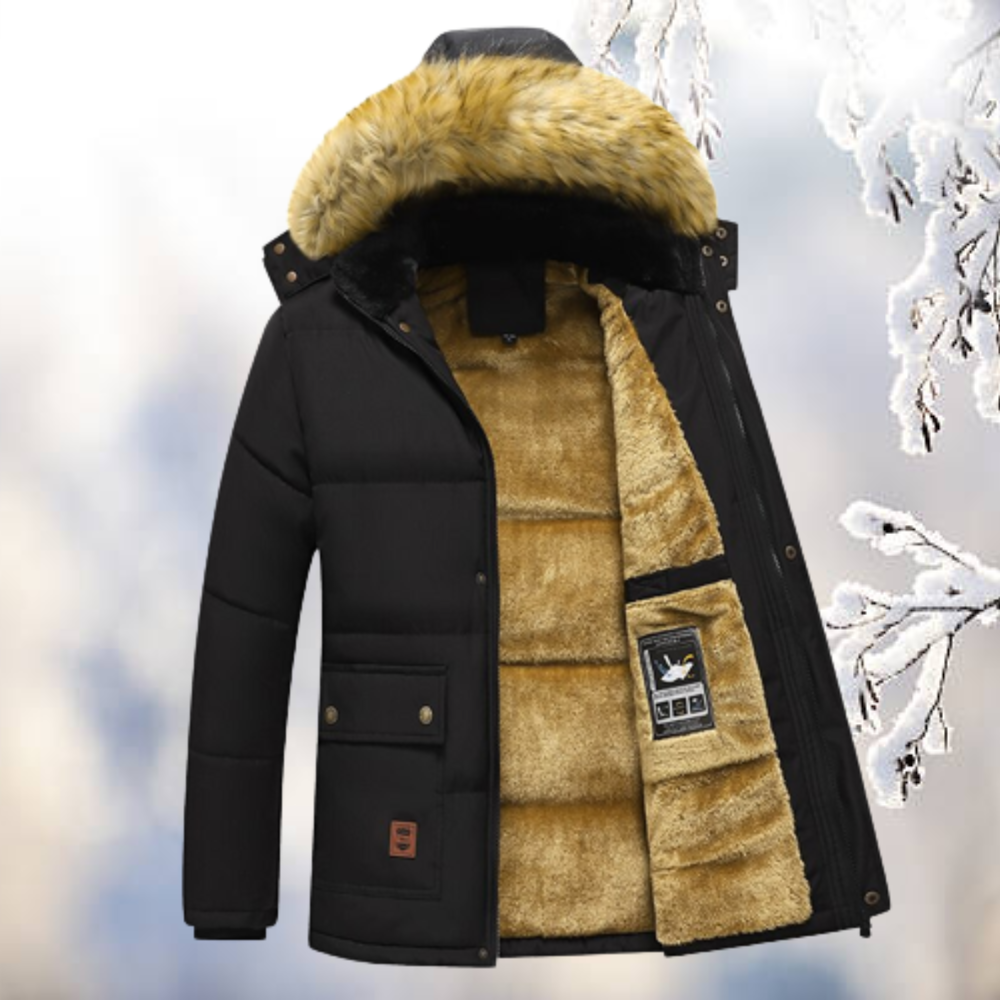 Helvano | Damen-Parka mit Fellkapuze