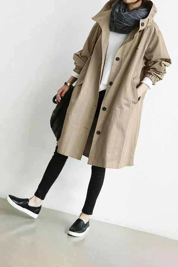 Helvano | Regenjacke für Damen mit Kapuze