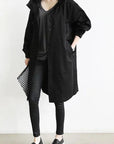 Helvano | Damenjacke mit Oversized-Kapuze