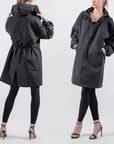 Helvano | Regenjacke für Damen mit Kapuze