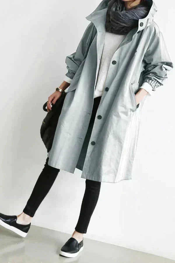 Helvano | Regenjacke für Damen mit Kapuze