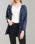 Helvano | Lange Regenjacke für Damen