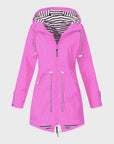 Helvano | Lange Regenjacke für Damen