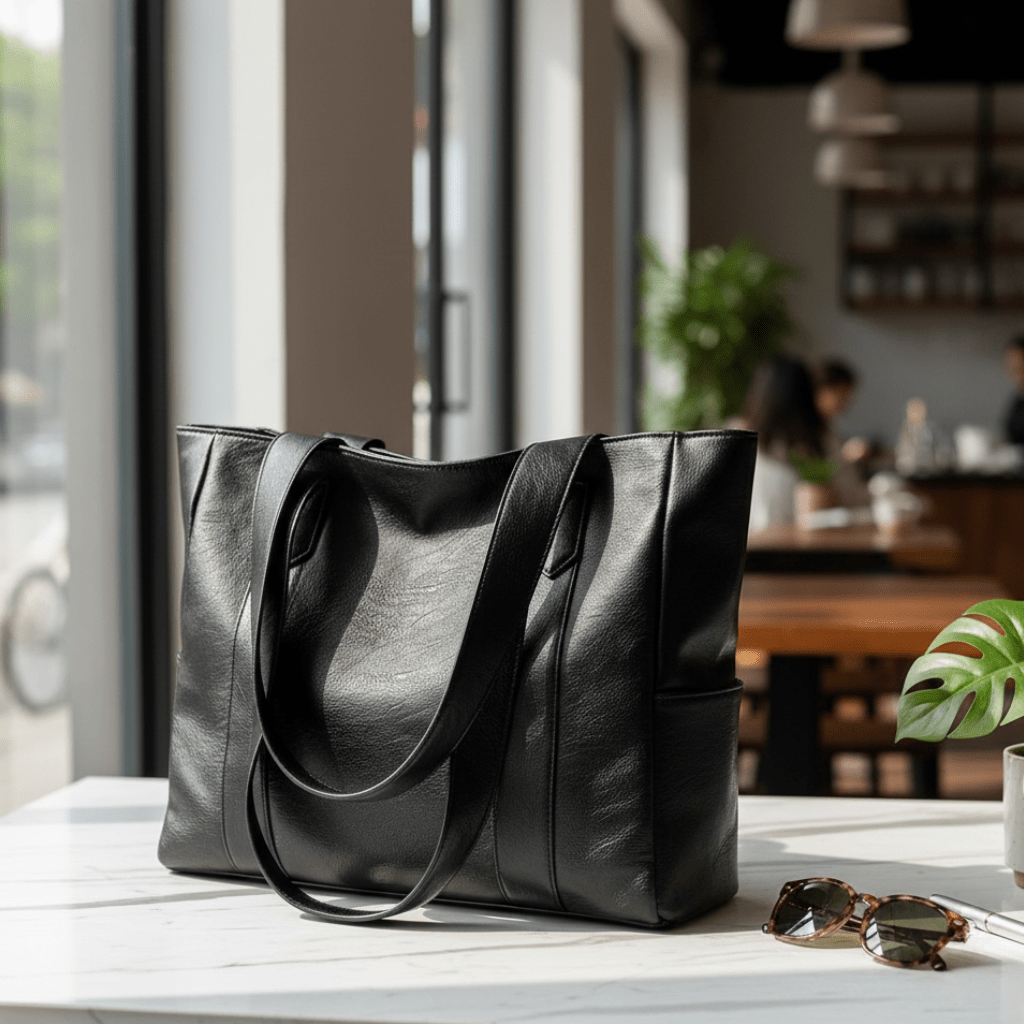 Helvano | Elegante Leder-Schultertasche im Retro-Look