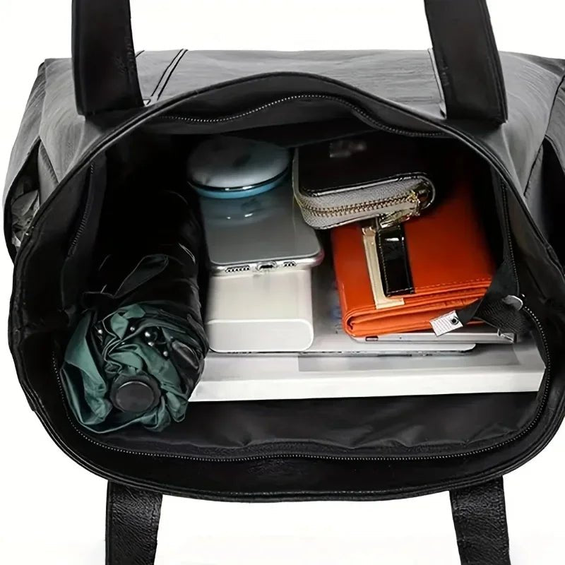 Helvano | Elegante Leder-Schultertasche im Retro-Look
