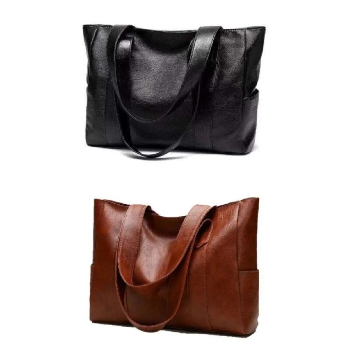 Helvano | Elegante Leder-Schultertasche im Retro-Look
