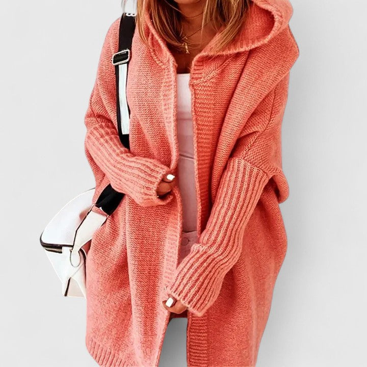Helvano | Oversized Strickjacke für Damen