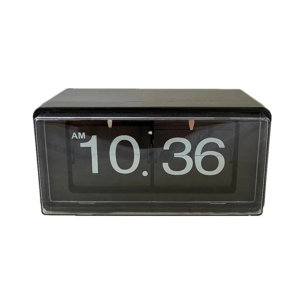 Helvano | Flip Clock im Retro-Stil mit automatischer Anzeige