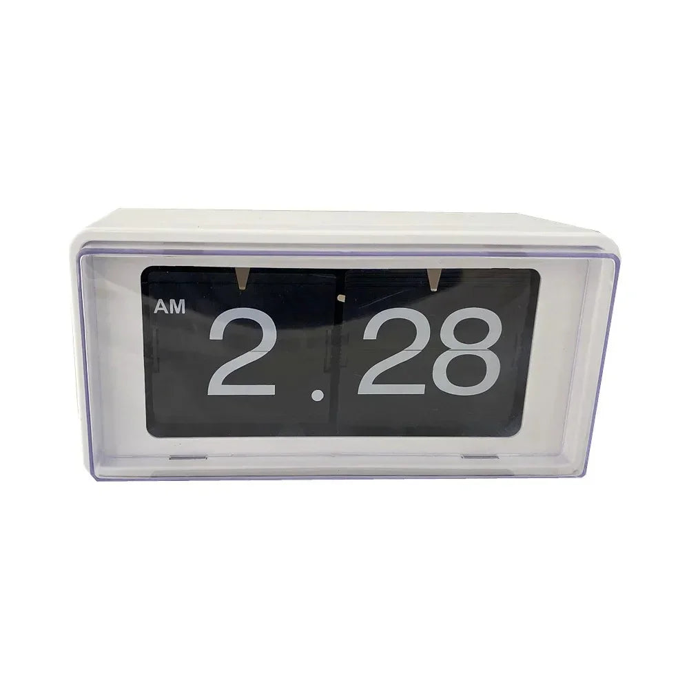 Helvano | Flip Clock im Retro-Stil mit automatischer Anzeige