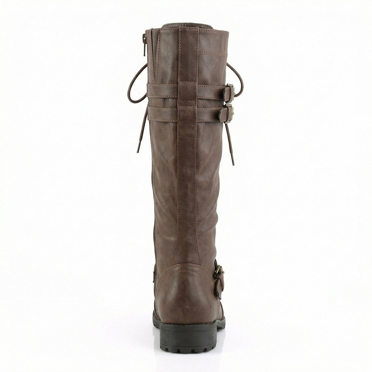 Helvano | Retro-Schnürstiefel mit Schnalle für Damen