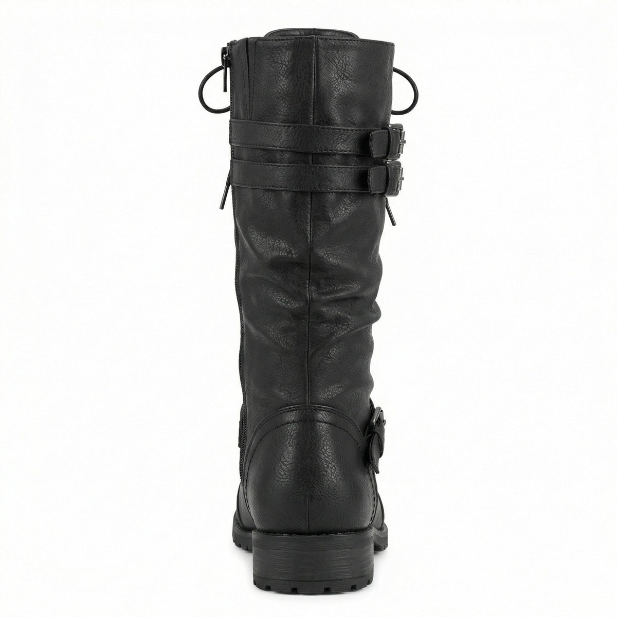 Helvano | Retro-Schnürstiefel mit Schnalle für Damen