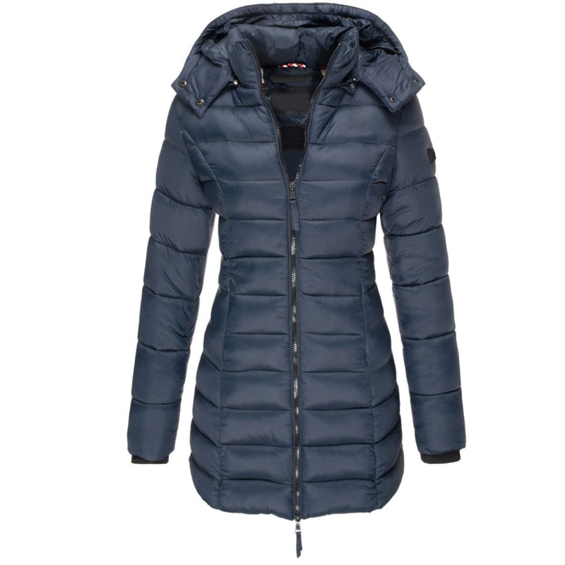 Helvano | Damen Winterjacke mit Kapuze