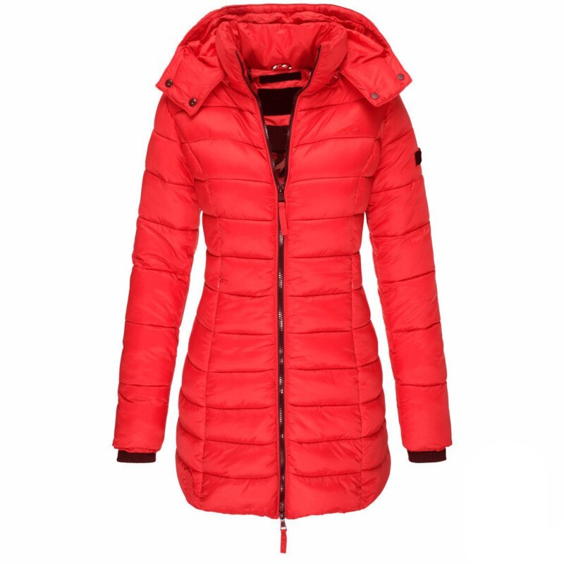 Helvano | Damen Winterjacke mit Kapuze