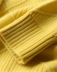 Helvano | Lockere Rollkragen-Strickjacke für Damen
