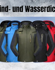 Helvano | Winddichte Outdoor-Jacke mit Kapuze für Damen
