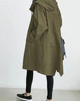 Helvano | Langer Trenchcoat für Damen