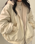 Helvano | Damen Wendejacke mit Kapuze