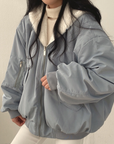 Helvano | Damen Wendejacke mit Kapuze