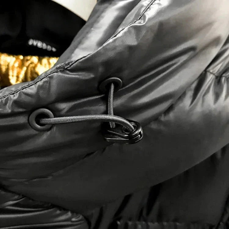 Helvano | Warme Daunen-Winterjacke für Damen in Schwarz