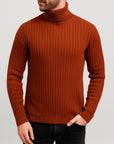 Helvano | Schmaler Merinowoll-Rollkragenpullover für Herren