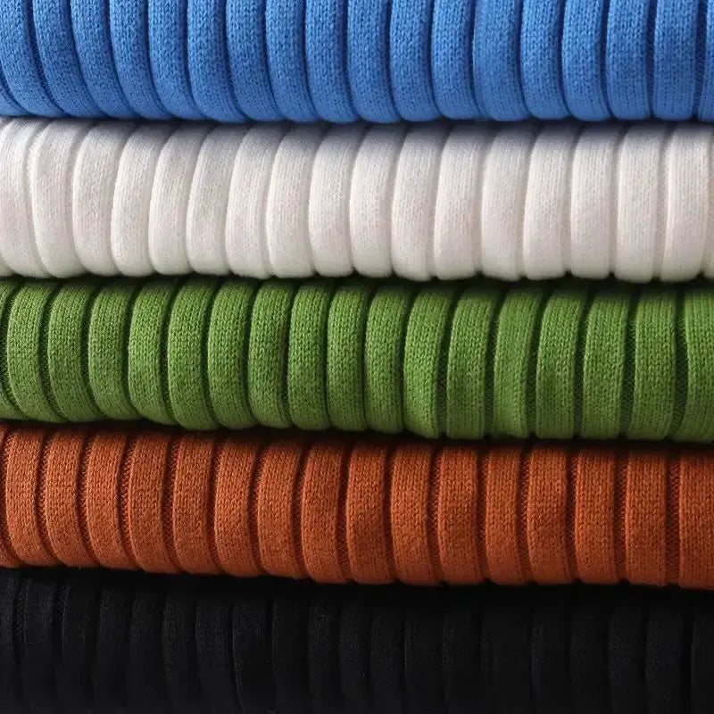 Helvano | Schmaler Merinowoll-Rollkragenpullover für Herren