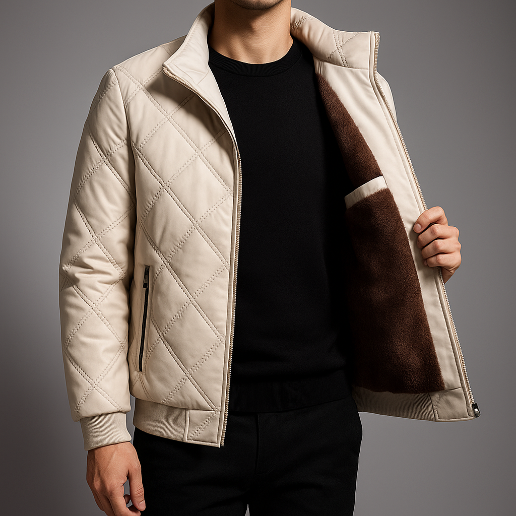 Helvano | Gesteppte Fleecejacke für Herren