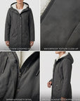 Helvano | Fleece-gefütterte Winterparka für Damen