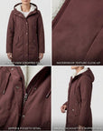 Helvano | Fleece-gefütterte Winterparka für Damen