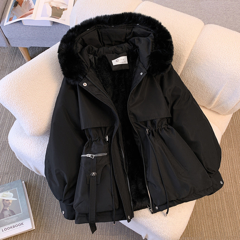 Helvano | Winterjacke mit Fellkapuze für Damen