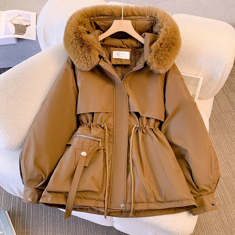 Helvano | Winterjacke mit Fellkapuze für Damen