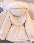 Helvano | Winterjacke mit Fellkapuze für Damen
