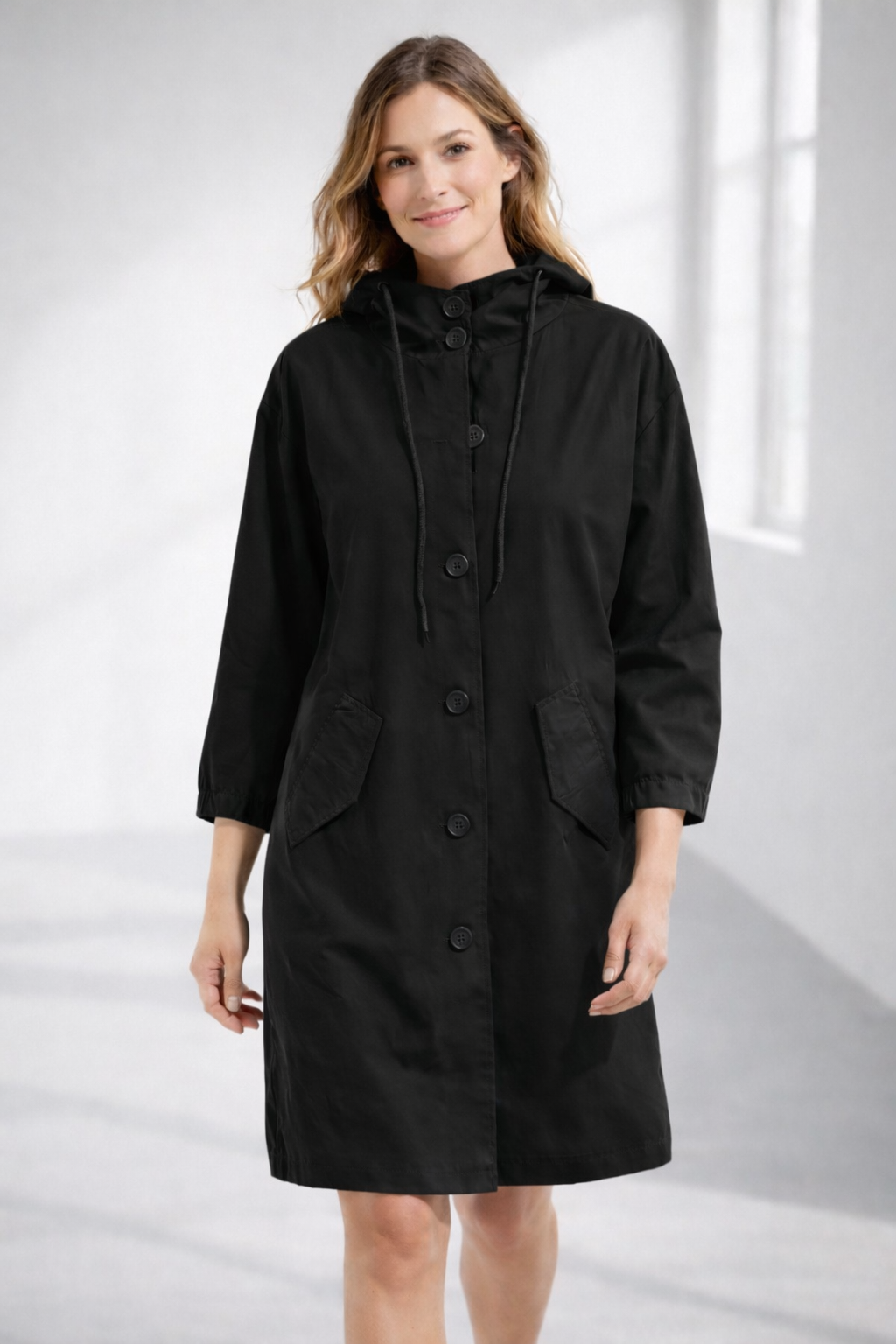 Helvano | Kapuzenjacke in mittlerer Länge für Damen