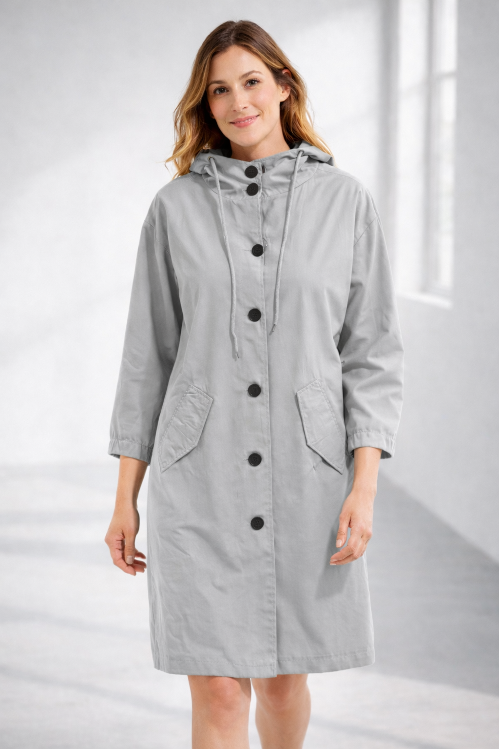 Helvano | Kapuzenjacke in mittlerer Länge für Damen