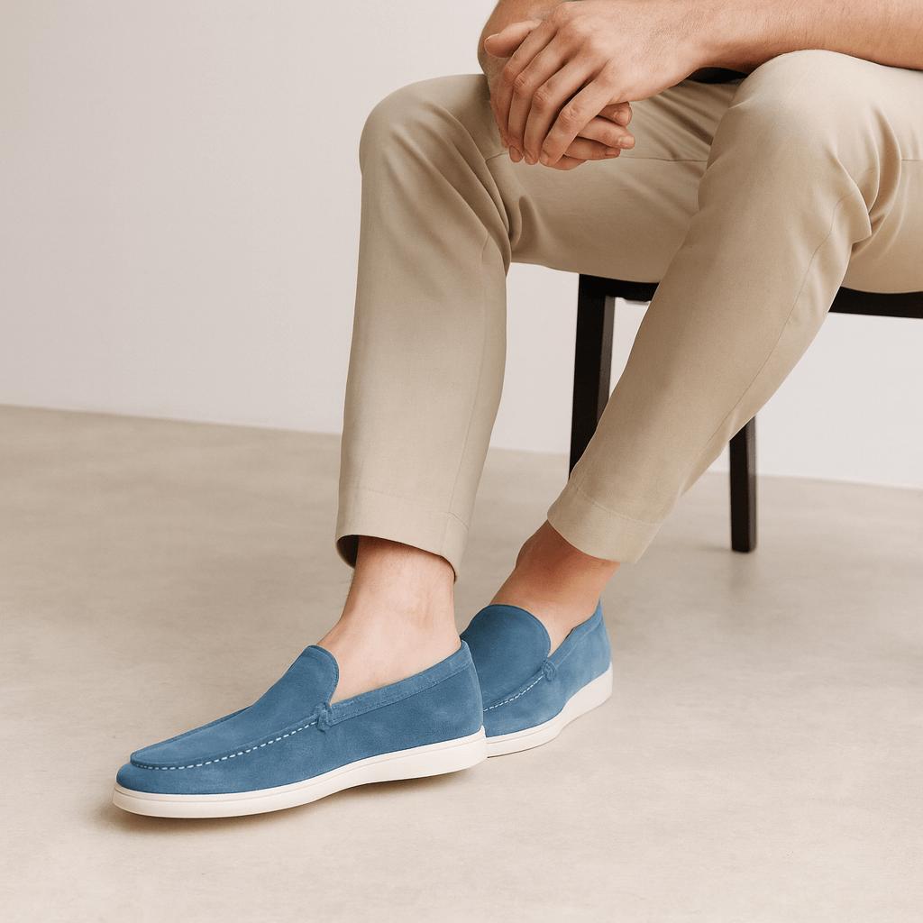 Helvano | Herren Wildleder-Slipper